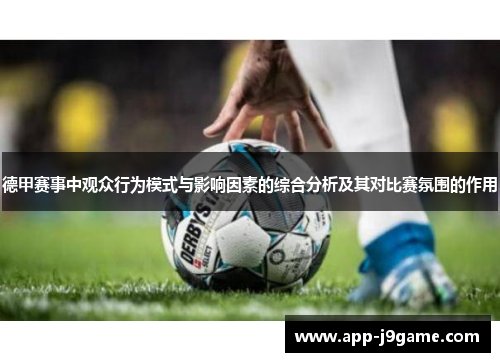 德甲赛事中观众行为模式与影响因素的综合分析及其对比赛氛围的作用